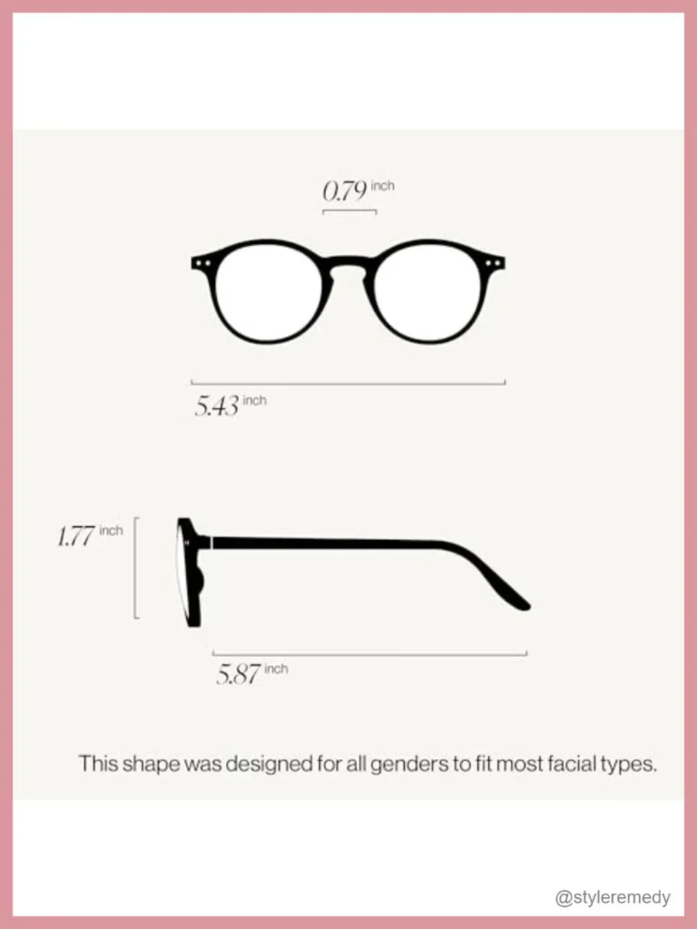 Unisex Round Sunglasses UV Protection Bio-Based Frame Flex Hinges